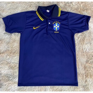 Camisa do Brasil Preta Polo