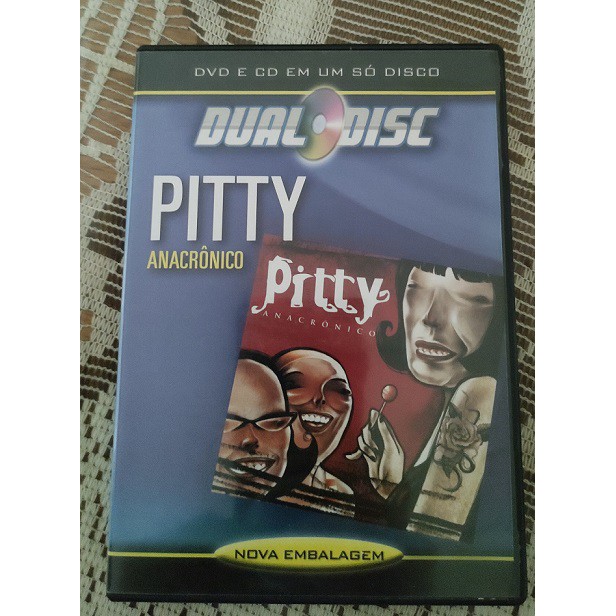 CD e DVD Pitty Anacrônico (Versão Dual Disc) | Shopee Brasil