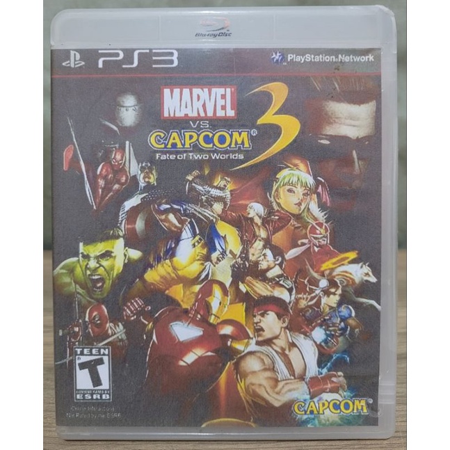 Jogo Novo Midia Fisica Ultimate Marvel vs Capcom 3 para Ps3