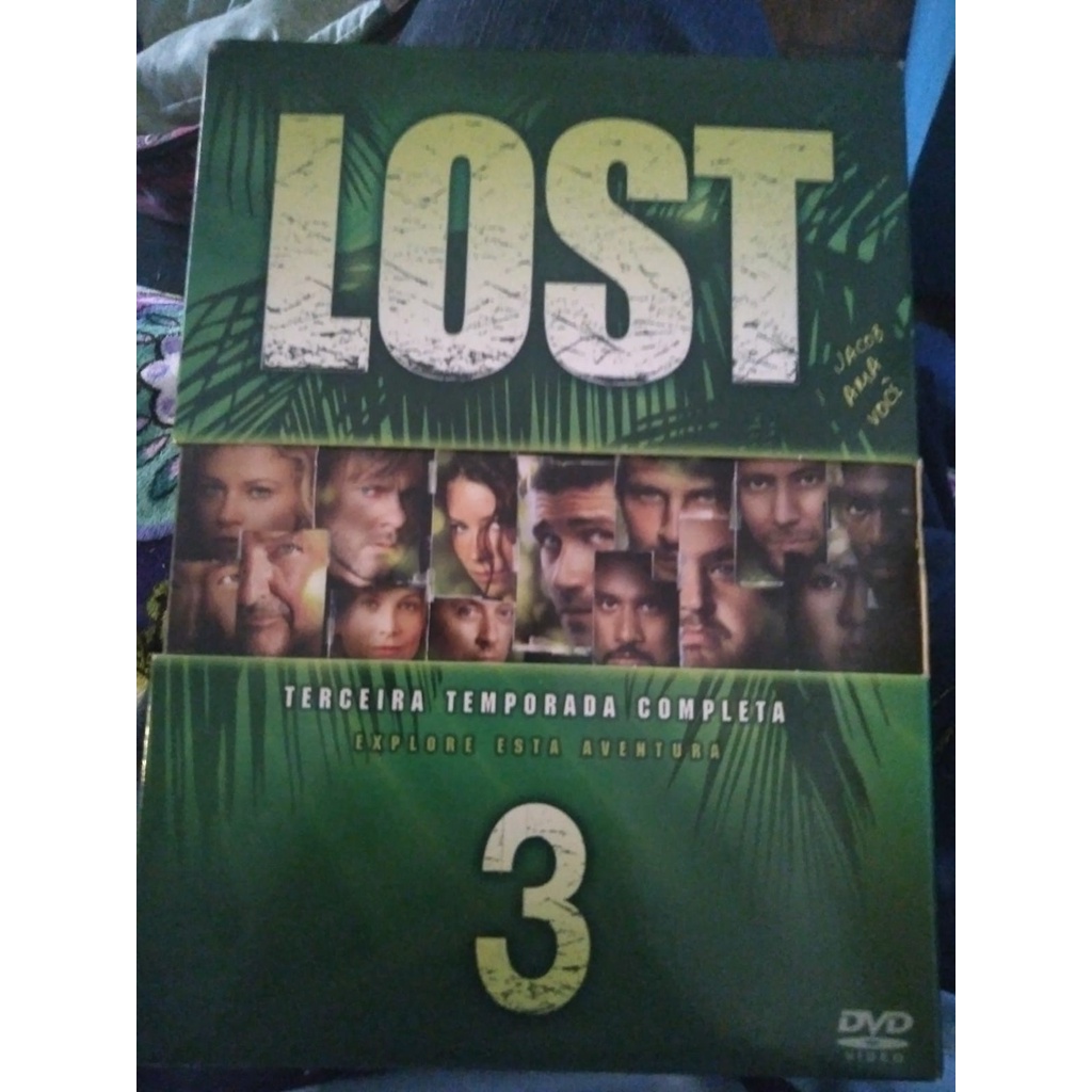BOX - DVD - Lost - 3ª Temporada Completa (7 DVDs) | Shopee Brasil