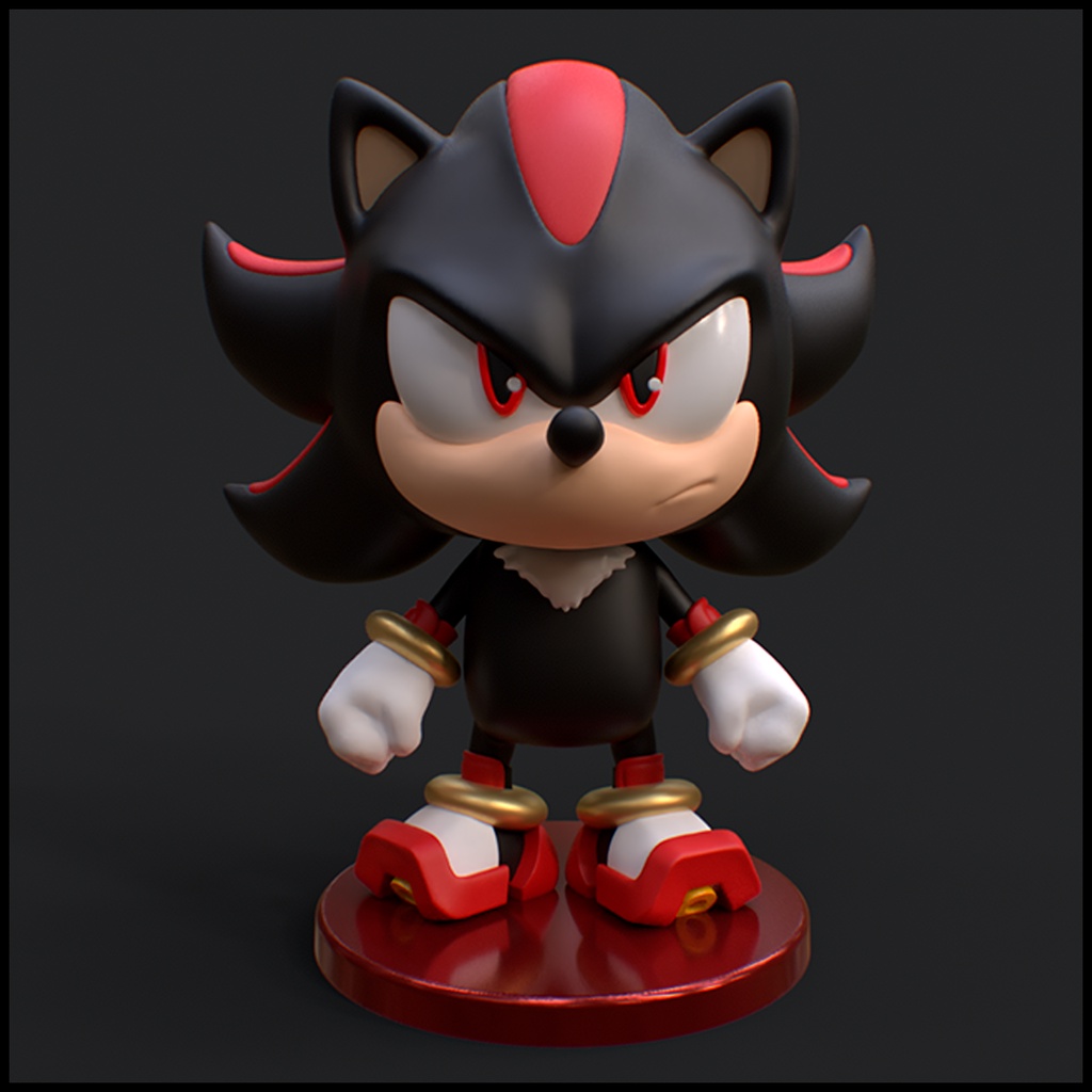 Action Figures - Shadow the Hedgehog | Shopee Brasil