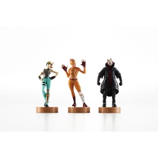 Fortnite - Carimbos Com 3 Figuras - Snorkel, Ginger G. E Kitsume S.
