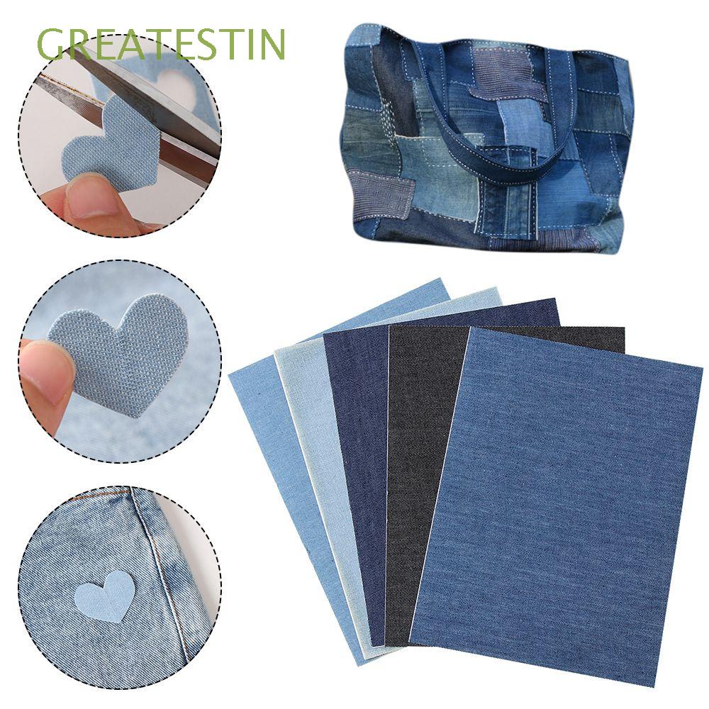 Adesivo De Tecido Auto Colante Para Jeans/Acessórios De Costura/Ferro No Remendo