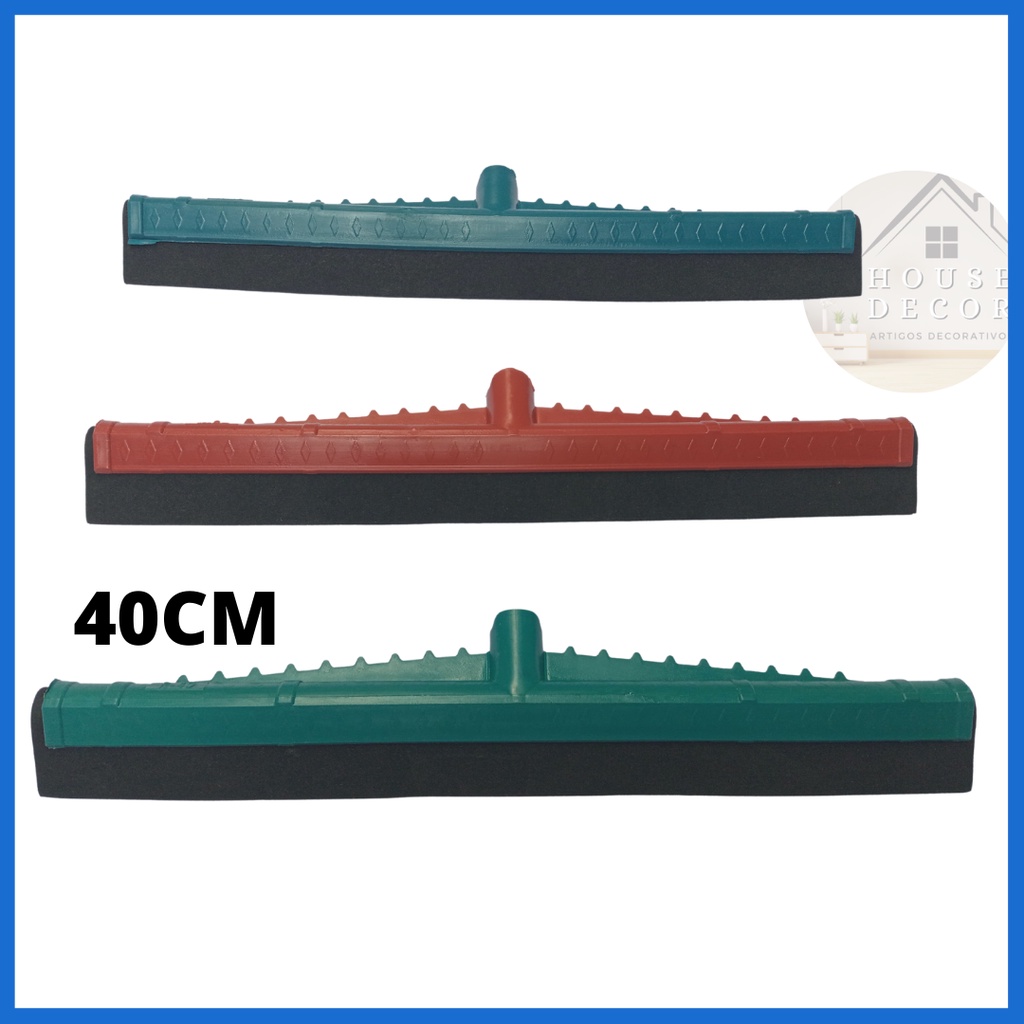KIT 3 Rodo plástico Grande 40cm Eva Super Leve | Shopee Brasil