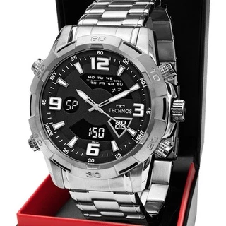 Relógio Technos Masculino Digiana Prata W23305AA/1P
