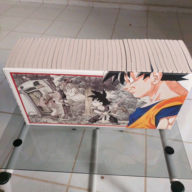 BOX - Dragon Ball - Completo 42 Volumes. (Papel Jornal)