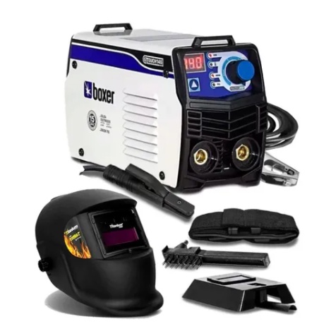Máquina De Solda Inverter Boxer Touch 145 Branca 110v | Shopee Brasil