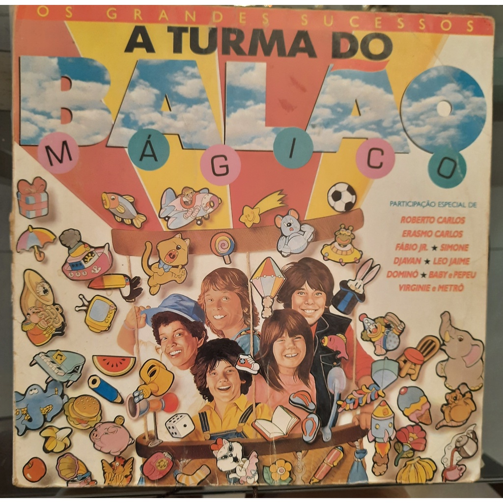 Disco De Vinil Lp Bal O M Gico Grandes Sucessos Shopee Brasil