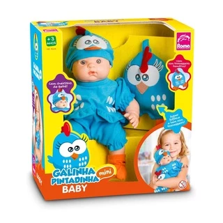 Boneca Galinha Pintadinha Mini 5604 - Roma