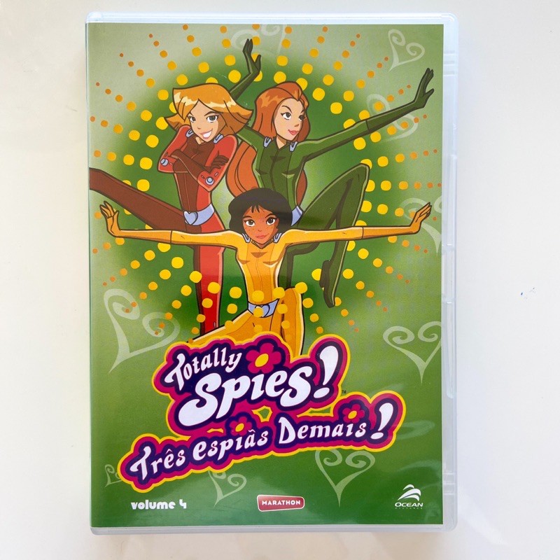 Dvd Três Espiãs Demais Volume 4 Desenho Infantil Totally Spies Shopee Brasil 