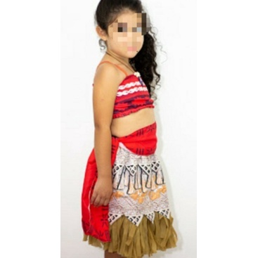 Vestido Fantasia Infantil Moana - Emfantasy