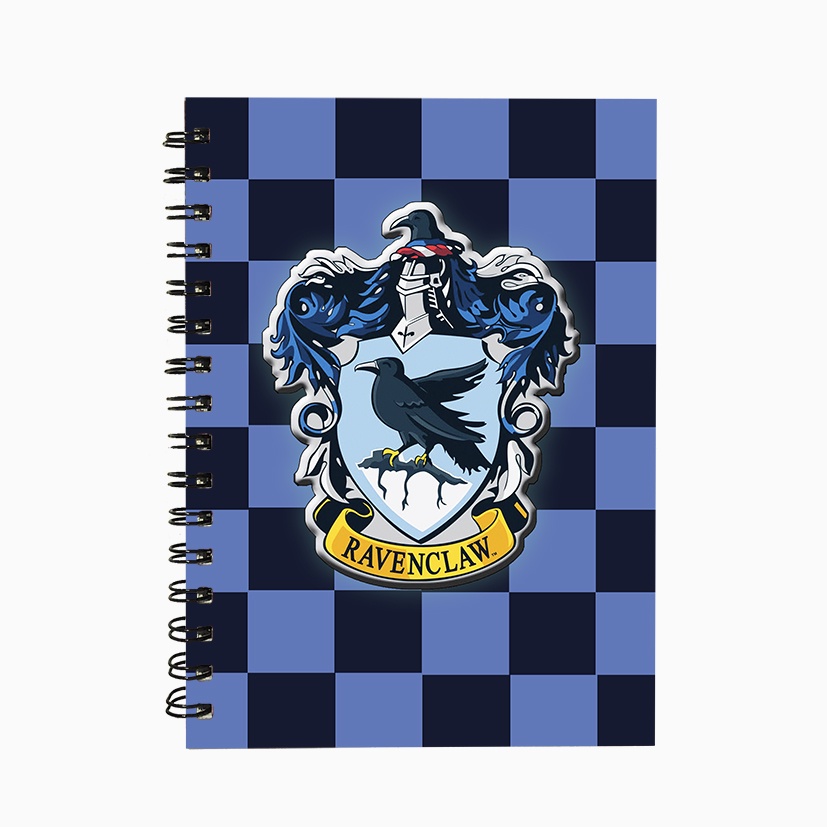 Harry potter Uma Ravenclaw 5 Flexi Caderno Azul