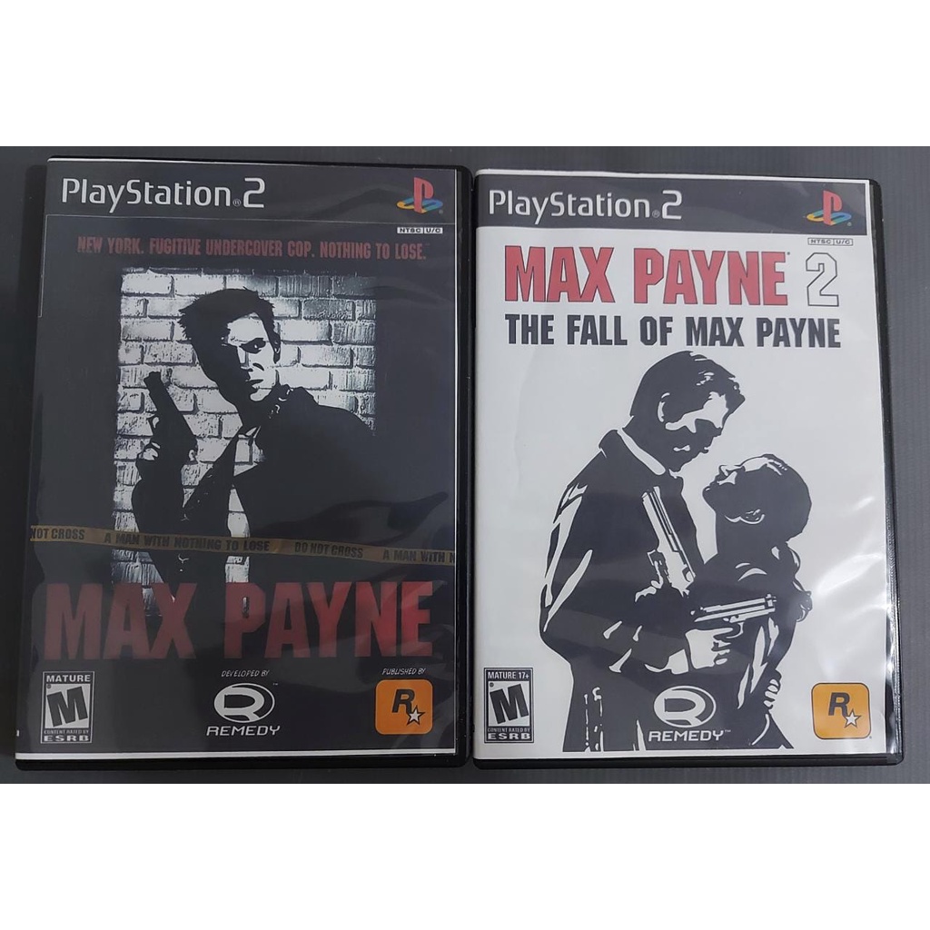 Max Payne 1 e 2 ps2