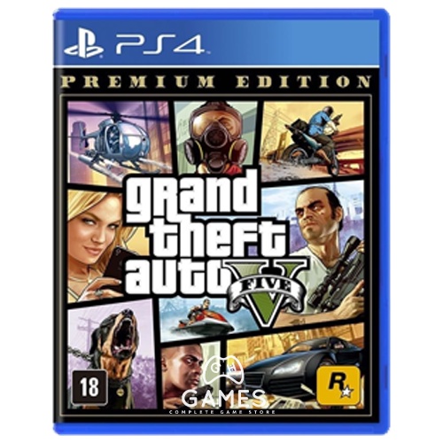 Grand Theft Auto V Premium Edition - GTA 5 PS4 - Português