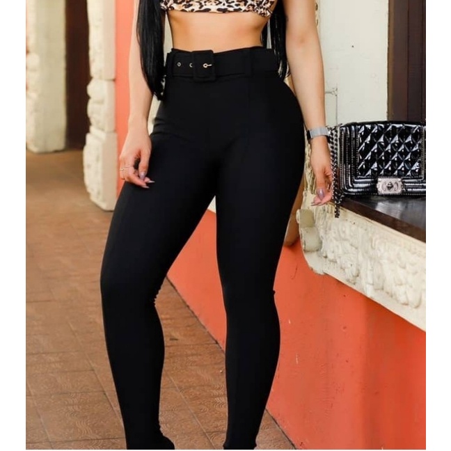 Calça Legging Cintura Alta Montaria Leg Estilosa - Fanáticos Por