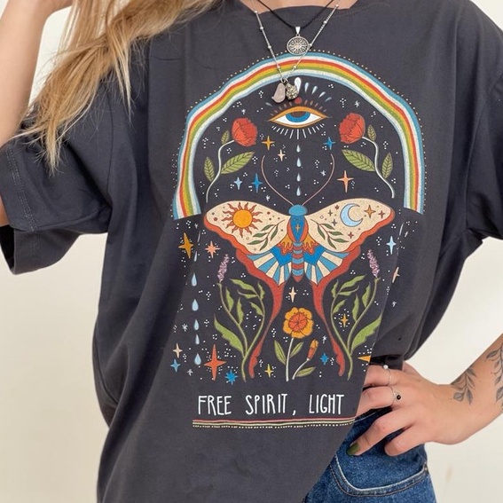 Camiseta Free Spirit - Escolha a Cor