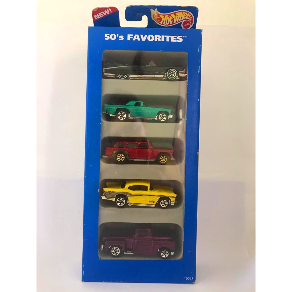 HOT WHEELS - 50'S FAVORITES - 5 PACK - 1996