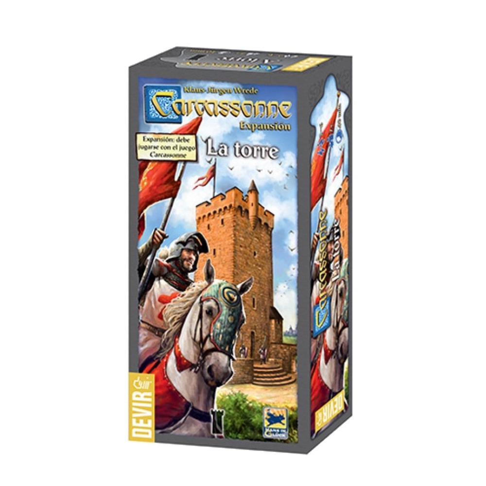 Carcassonne Expansão A Torre Jogo de Tabuleiro Devir