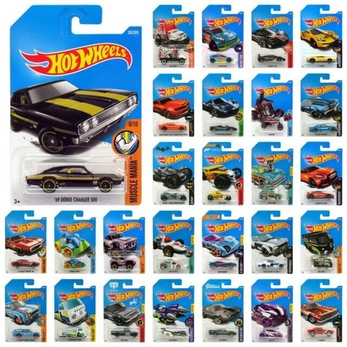 Caixa 20 Carrinhos Hot Wheels Sortidos - Mattel Com 2 Raros - R$ 293,89