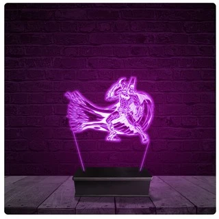 Luminária e Abajur Acrílico Led - Batman DC 10