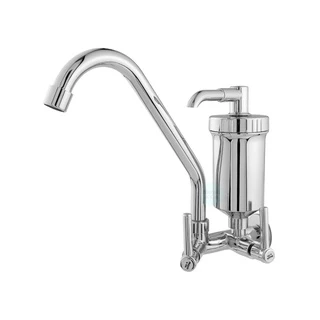Torneira Filtro Parede Cozinha Luxo Bica Móvel Com Filtro