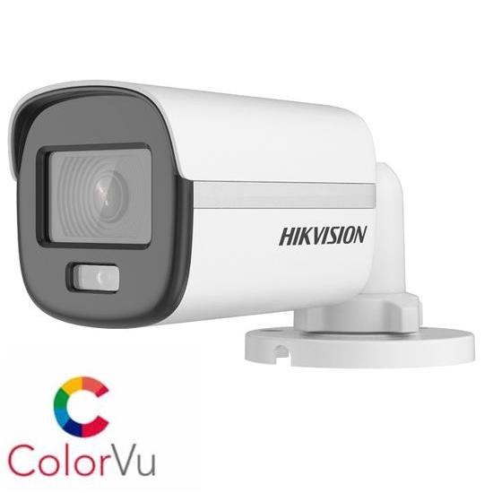 Camera Bullet Hikvision COLORVU DS-2CE10DF0T-PF 2MP 1080p FULL HD 2.8MM ...