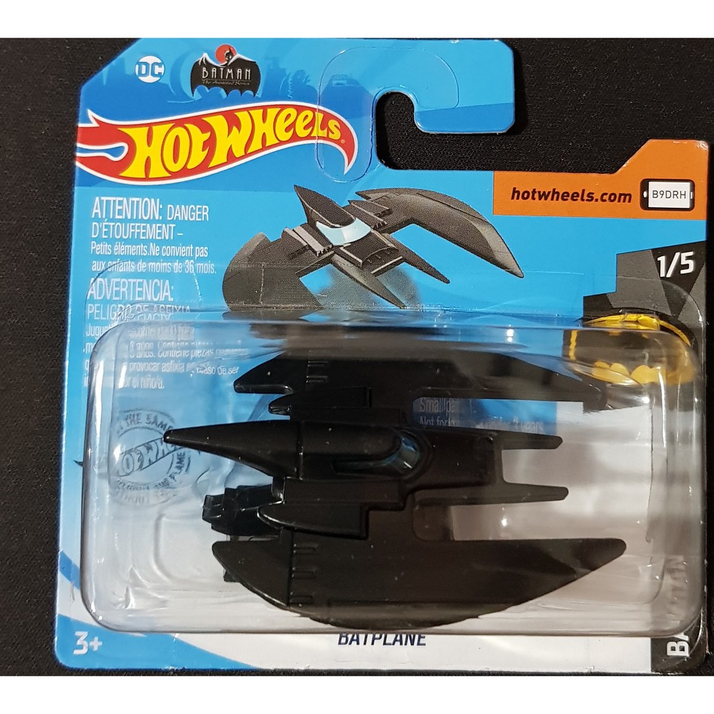 Hot Wheels 2020 - Batman Batplane Preta