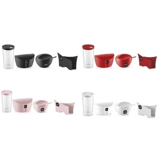 Kit 4 Peças Para Cozinha Com Saleiro Farinheiro Açucareiro E Porta Guardanapo UZ