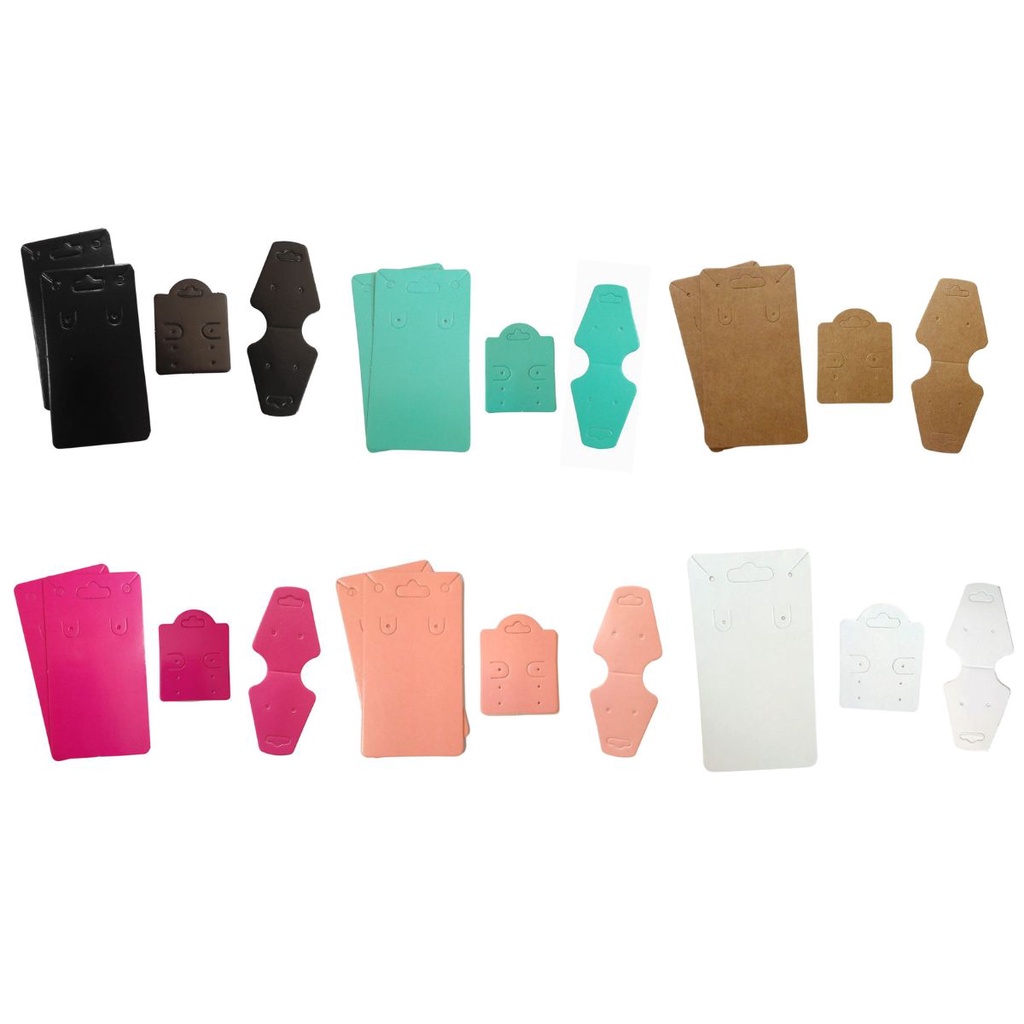 Cartela para Bijuterias Várias cores - 600 Peças | Shopee Brasil