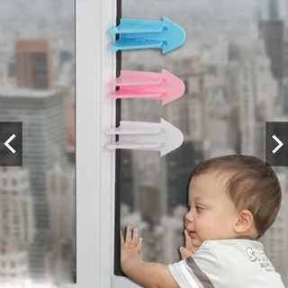Trava De Segurança Deslizante Para Proteção Da Porta de correr e Janela Branco bebe em Oferta na Shopee