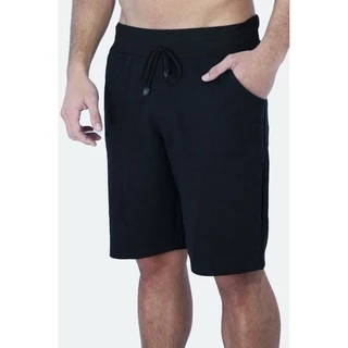 1 Bermuda Masculina Plus Size Moletom Academia Fitness
