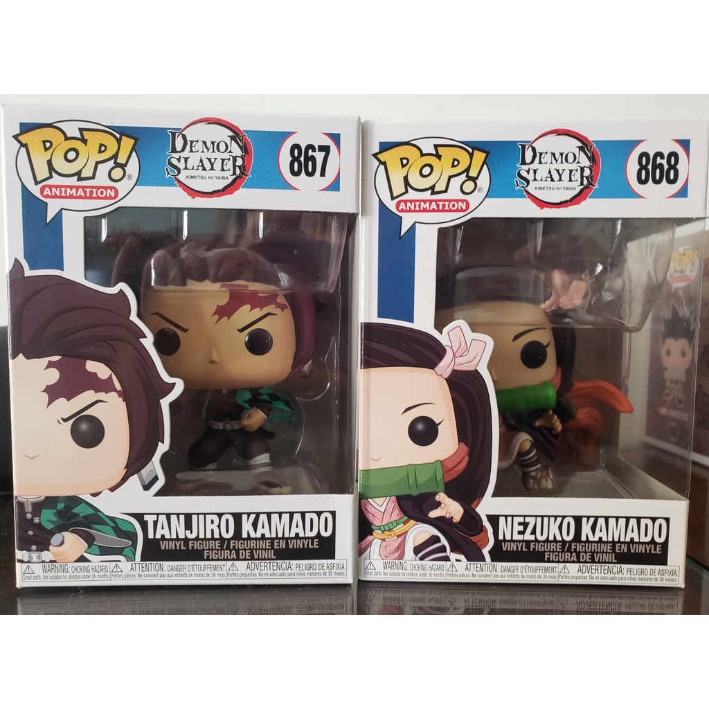 Funko Pop Demon Slayer Tanjiro Kamado 867 - Loja POP! Geek