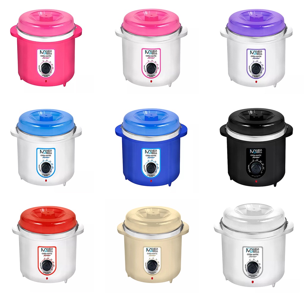 Termocera Panela Aquecedora de Cera Quente 400g - MegaBell