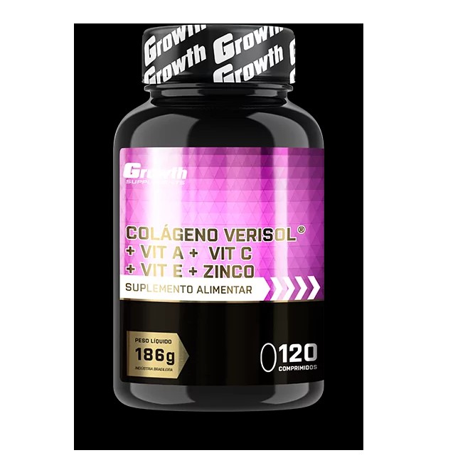 Colágeno Verisol + Vit A+ Vit C + Vit E + Zinco Growth Shopee Brasil