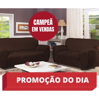 capa sofa 2 e 3 lugares em na Shopee Brasil
