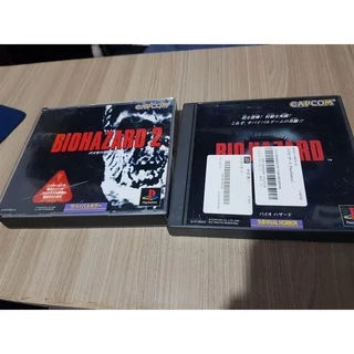 Lote, Resident Evil 1 e 2, Biohazard, Original Japones LINDO PS1