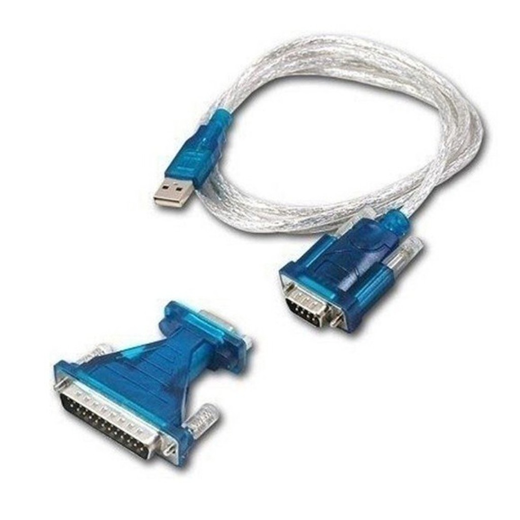 Cabo Conversor USB 2.0 Para Serial Rs232 Db9 Macho + Adaptador Db9 ...