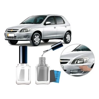 Tinta Tira Risco Automotivo Carro Gm Celta 2004 2005 2006 2007 2008 2009 2010 2011 2012 2013 2014 2015 Prata Switchblade