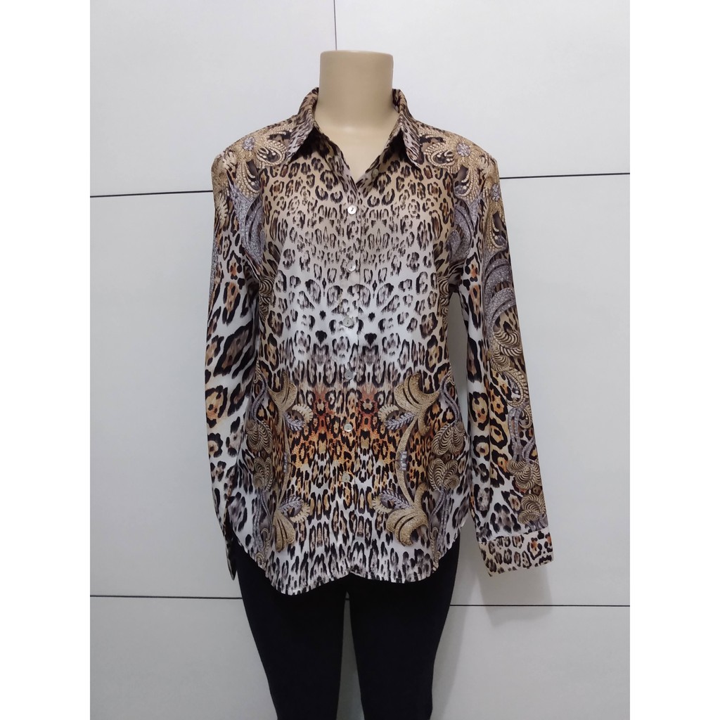 Blusa manga best sale longa feminina riachuelo