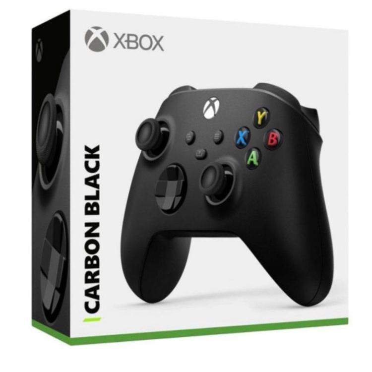 Controle sem fio Xbox Carbon Black - Series X, S, One - Preto