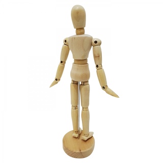 Boneco Articulado Madeira 30 cm - Desenho, Arte, Step Motion | Shopee ...