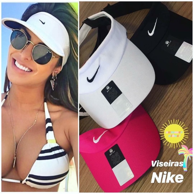 Viseira best sale nike branca