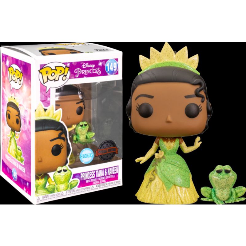 Funko Pop Princess Tiana & Naveen 149 Glitter A Princesa e o Sapo em  Promoção na Americanas