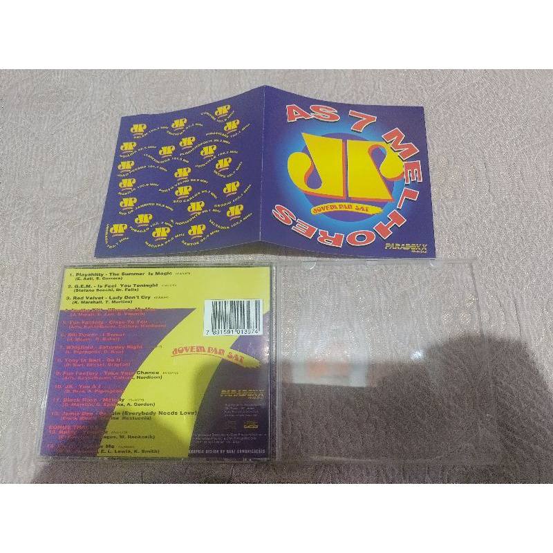 As Sete Melhores Da Jovem Pan Volume 1 Cd 1994 Dance Music Shopee Brasil 7845