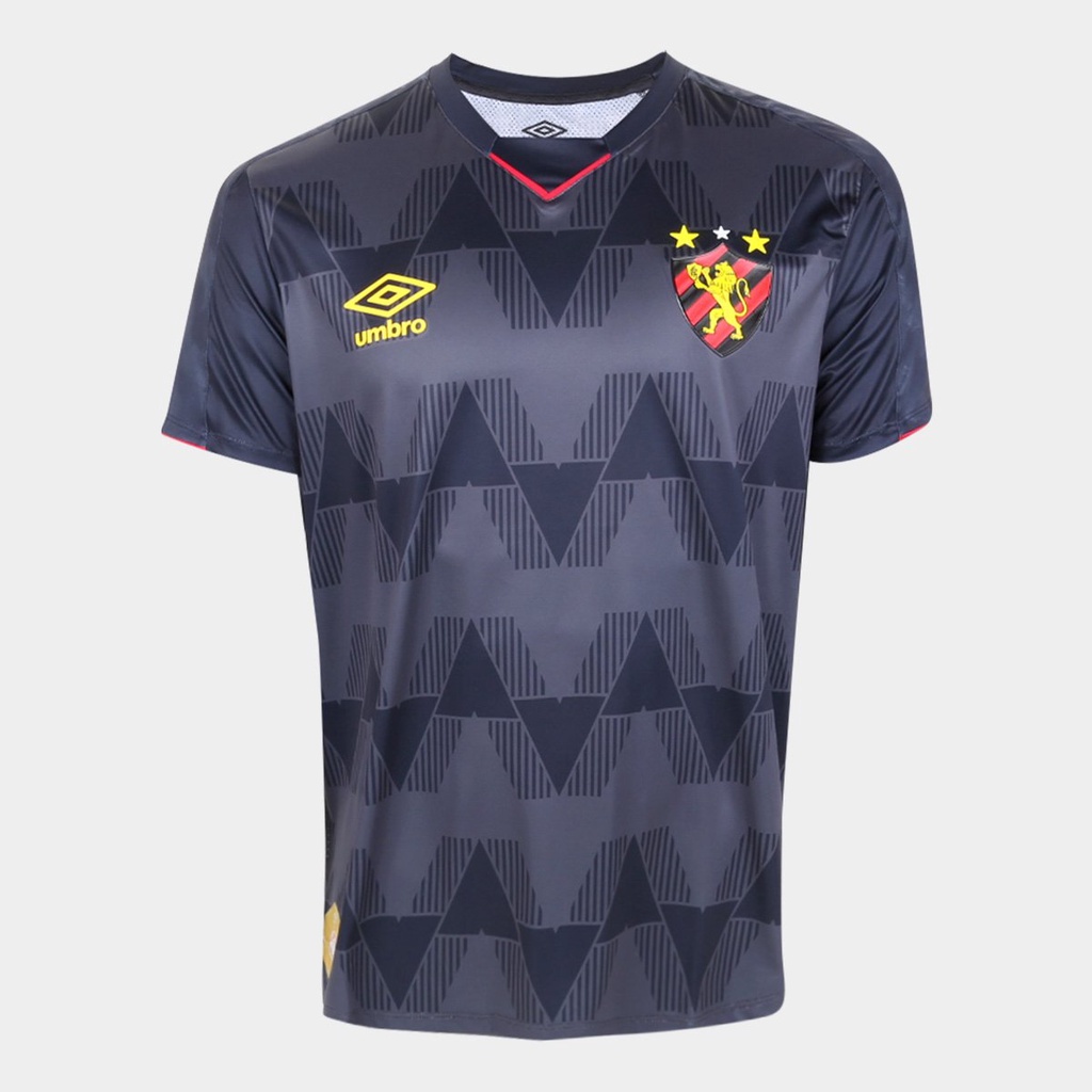 Camisa Sport Recife - Umbro Masculina - Preto