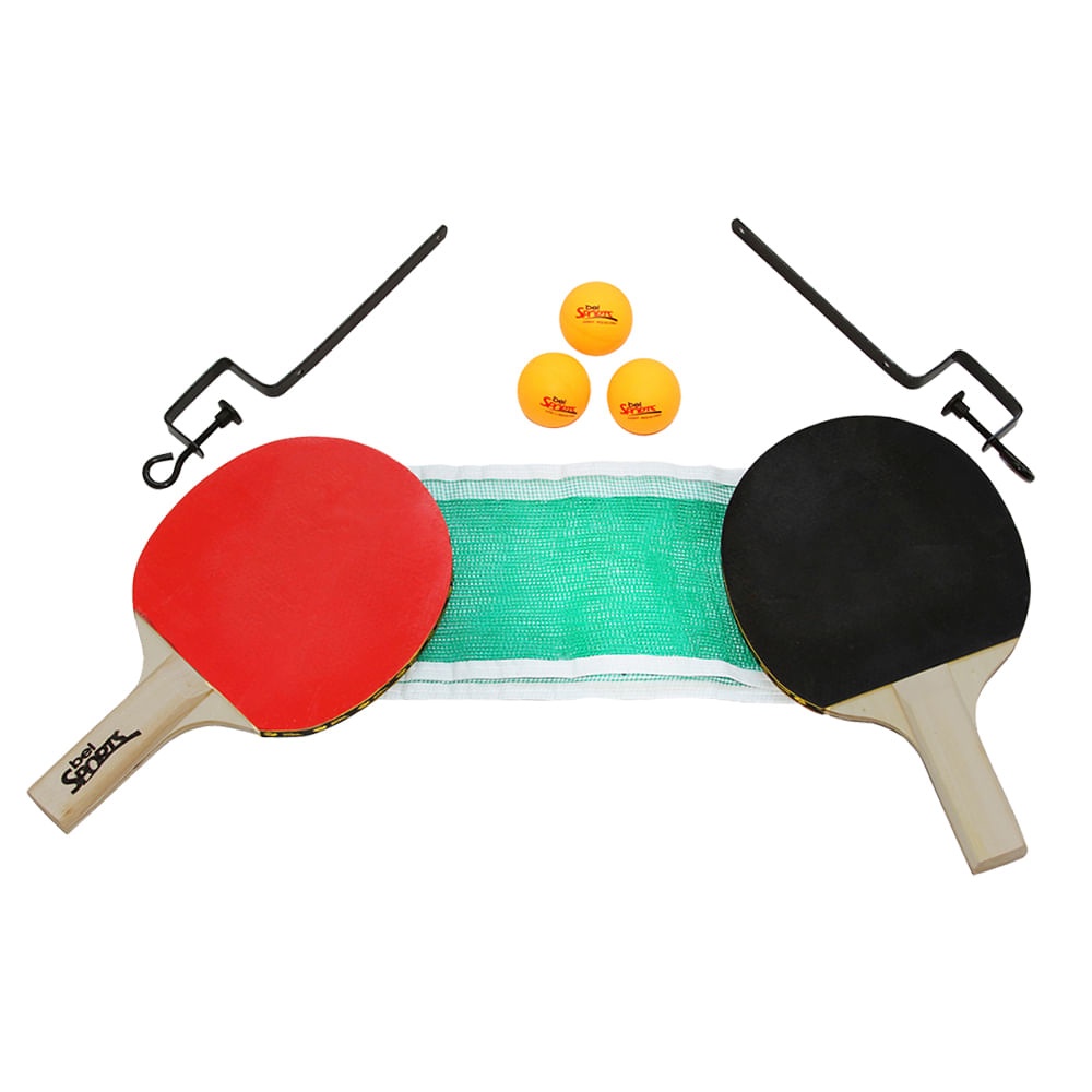 Mini-Mesa de Tênis/ Ping Pong Heat - Ideal para Espaços Pequenos - Kit  Completo Azul Atlântico