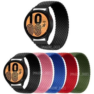 Pulseira Nylon Elástica Trançada para Galaxy Watch 4 44mm P M G U