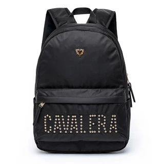 Mochila Cavalera Feminina Preta Dourada Acetinada 17L Notebook 15" em Oferta na Shopee