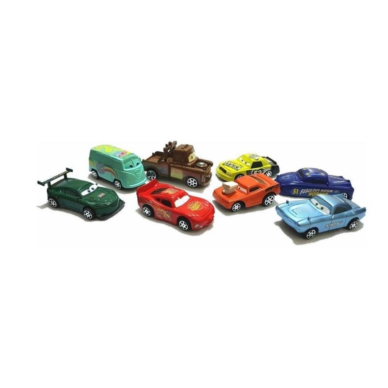 kit 6/8 carrinho relâmpago brinquedo