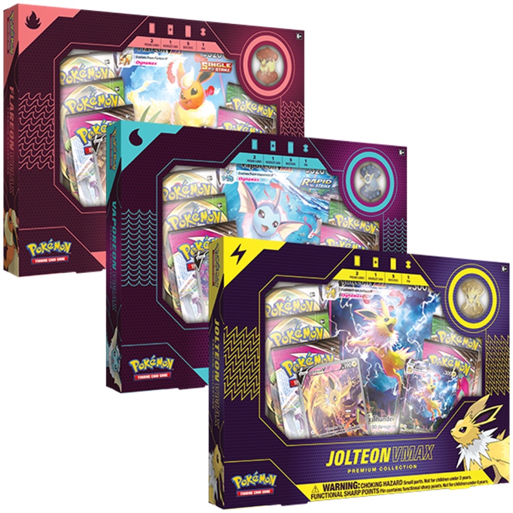 3 Pokémon Box Coleção Premium V-Max | Shopee Brasil